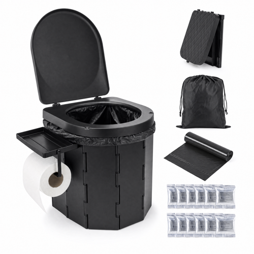 Road Relief™ Foldable Travel Toilet